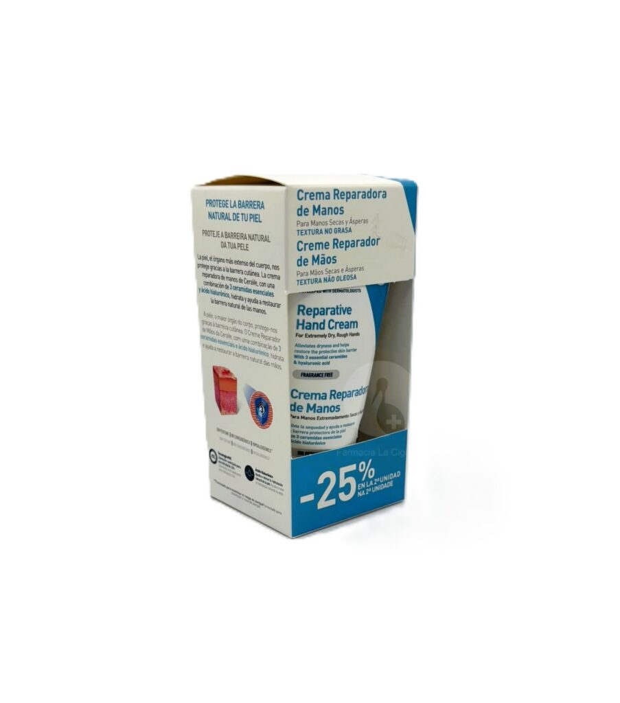 DUPLO MANOS CERAVE CREMA REPARADORA MANOS DUPLO MANOS CERAVE CREMA REPARADORA MANOS