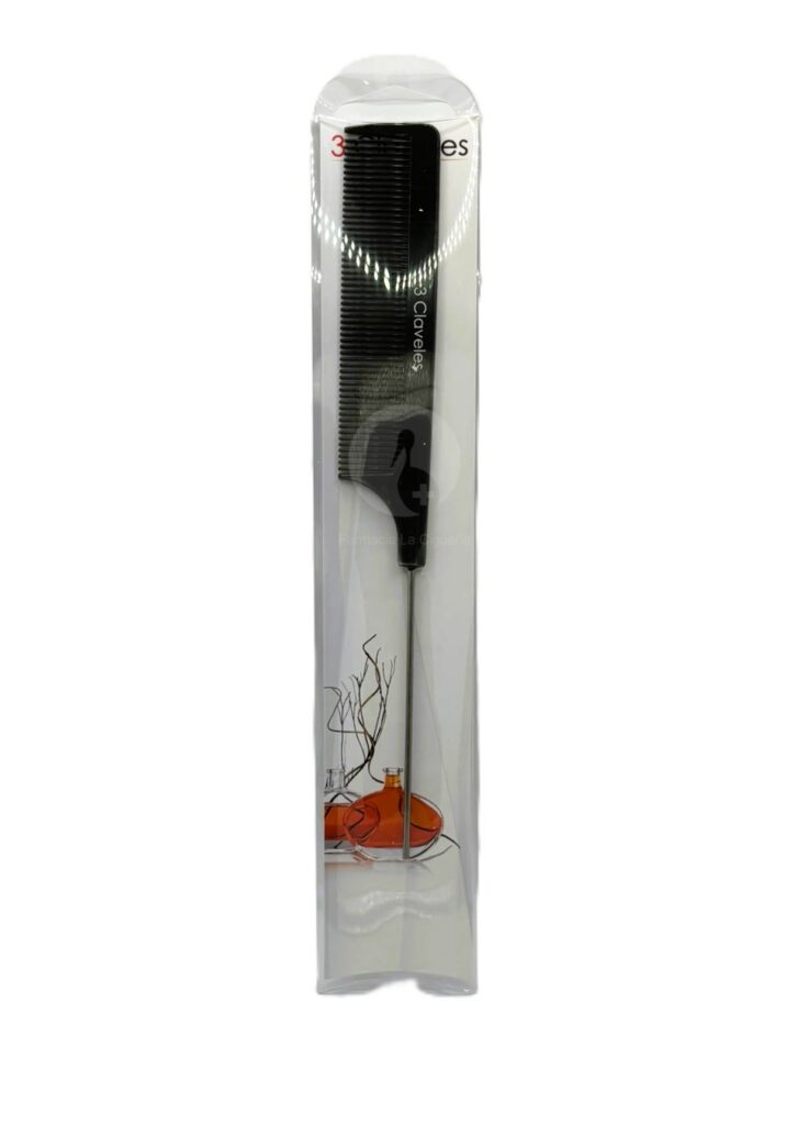 3 CLAVELES PEINE PUA METALICA 21.5CM