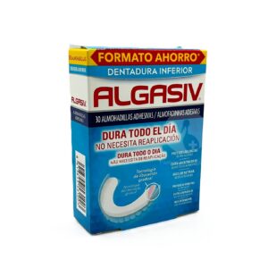 ALGASIV ALMOHADILLAS ADHESIVAS PROTESIS 30 UNIDADES INFERIORES