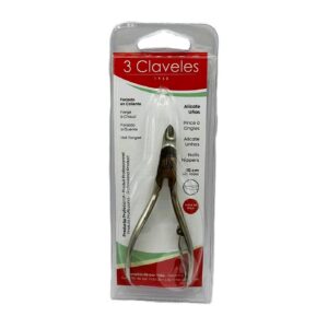 3 CLAVELES ALICATE UÑAS MANOS 10CM 3 CLAVELES ALICATE UÑAS MANOS 10CM
