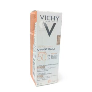 CAPITAL SOLEIL UV AGE DAILY SPF 50+ 1 FRASCO 40 ML COLOR TONO CLARO
