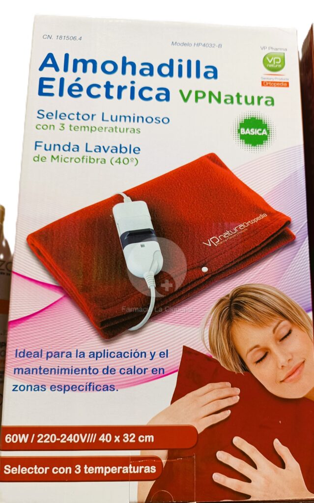 ALMOHADILLA ELECTRICA BASICA VP NATURA