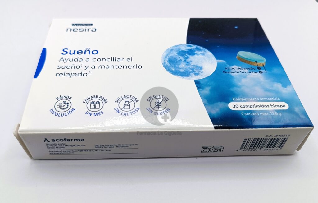 ACOFARMA NESIRA SUEÑO 30 COMPRIMIDOS