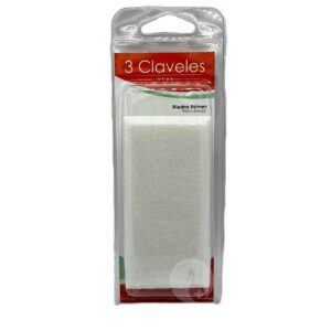 3 CLAVELES PIEDRA QUITADUREZAS 10CM