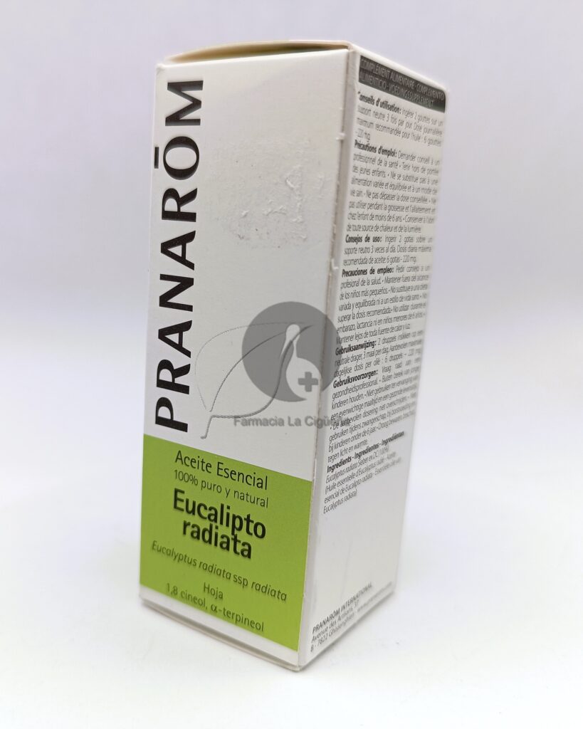 ACEITE ESENCIAL EUCALIPTO RADIATA 1 ENVASE 10 ML