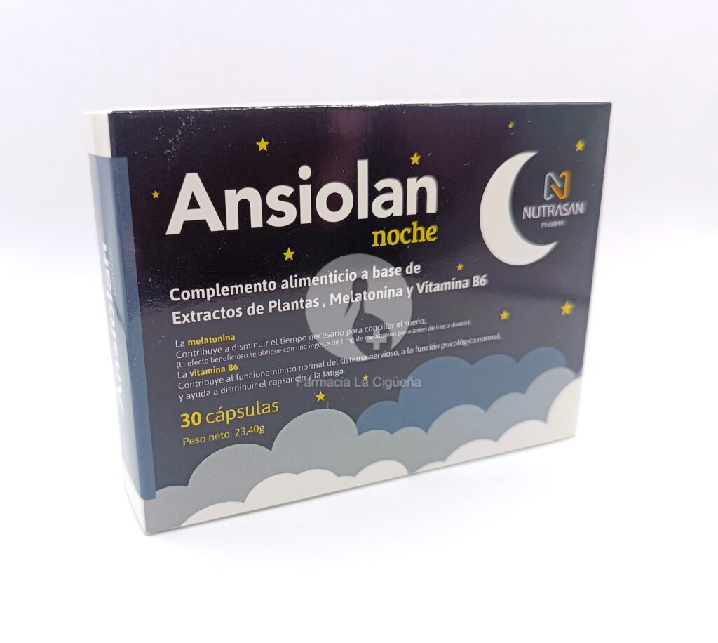 ANSIOLAN NOCHE 30 CAPSULAS
