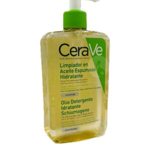 CERAVE LIMPIADOR ACEITE ESPUMOSO HIDRATANTE 1 ENVASE 473 ML CERAVE LIMPIADOR ACEITE ESPUMOSO HIDRATANTE 1 ENVASE 473 ML