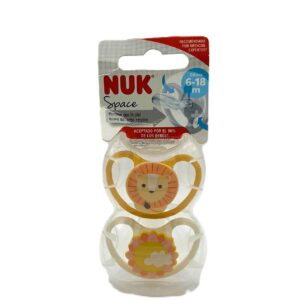 CHUPETE SILICONA NUK SPACE 6 – 18 MESES 2 UNIDADES LEON CHUPETE SILICONA NUK SPACE 6 – 18 MESES 2 UNIDADES LEON