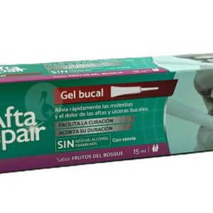 AFTA REPAIR GEL 1 ENVASE 15 ML SABOR FRUTOS DEL BOSQUE