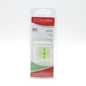 3 CLAVELES CUCHILLAS CORTACALLOS 10UDS