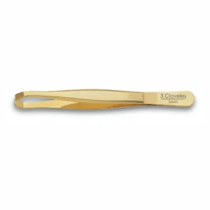 3 CLAVELES PINZA CANGREJO ORO 9CM