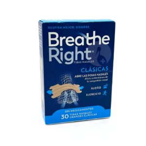 BREATHE RIGHT CLASICAS TIRA ADH NASAL 30 UNIDADES