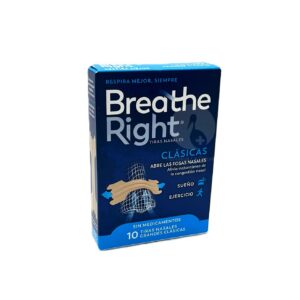 BREATHE RIGHT CLASICAS TIRA ADH NASAL 10 UNIDADES