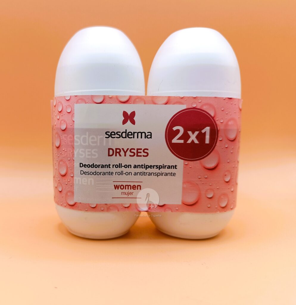 DRYSES DESODORANTE ANTITRANSPIRANTE MUJER 2X1 ROLL ON 75 ML DRYSES DESODORANTE ANTITRANSPIRANTE MUJER 2X1 ROLL ON 75 ML