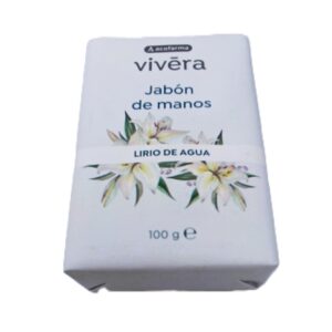 ACOFARMA VIVERA JABON PASTILLA DE MANOS 1 ENVASE 100 G AROMA LIRIO DE AGUA