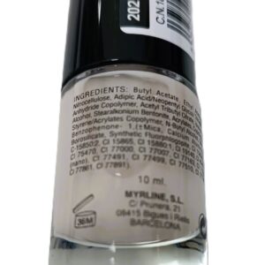 +LAQ COLOURS ESMALTE GEL ULTRABRILLO 1 ENVASE 10 ML COLOR 202