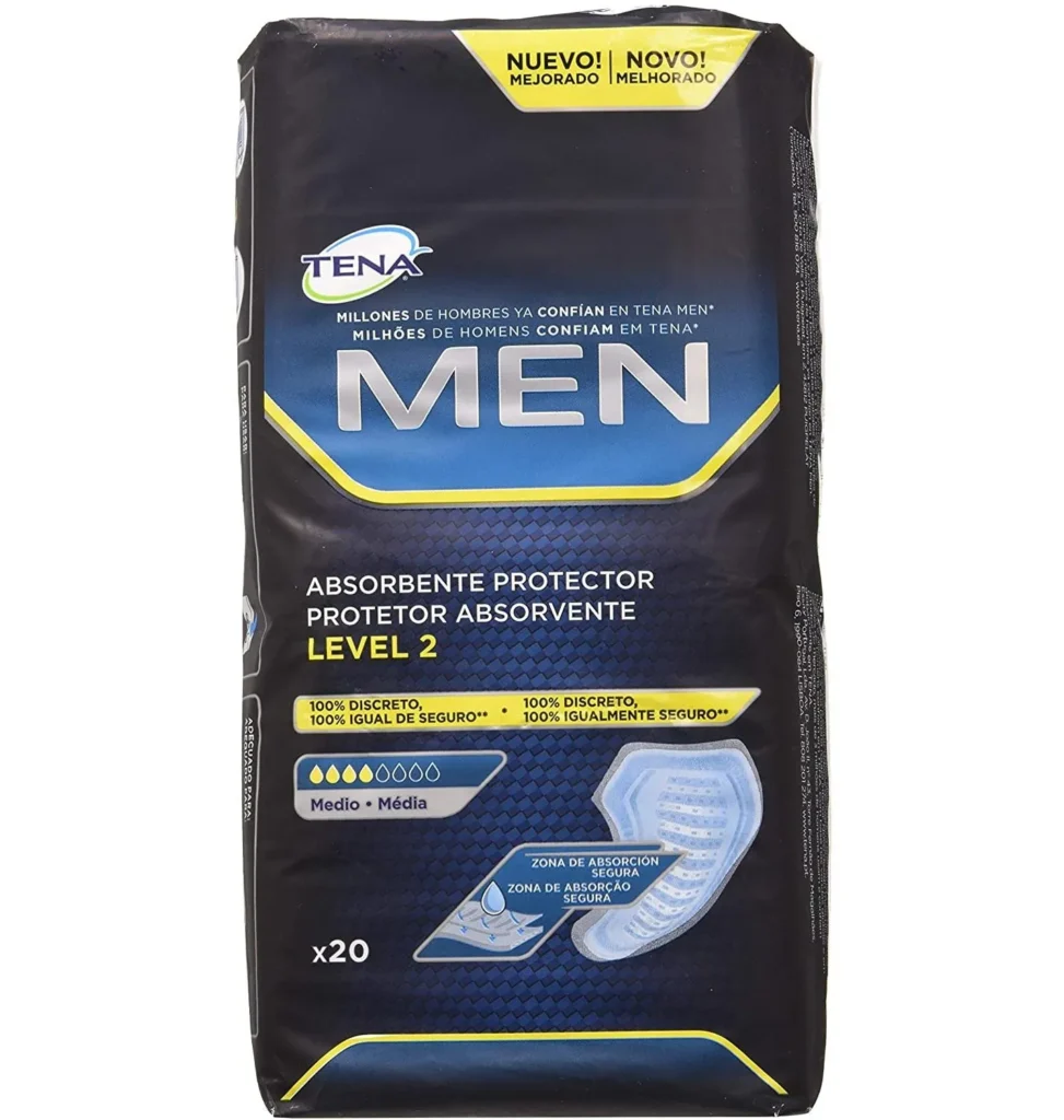 ABSORB INC ORINA LIGERA TENA MEN LEVEL-2  20 U