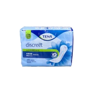 ABSORBENTE INCONTINENCIA ORINA LIGERA TENA DISCREET MAXI 12 UNIDADES