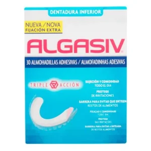 ALGASIV ALMOHADILLAS ADHESIVAS PROTESIS 30 UNIDADES INFERIORES