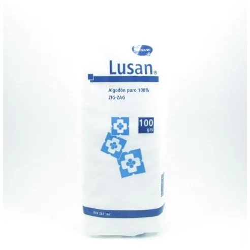ALGODON ZIG-ZAG PURO LUSAN 1 UNIDAD 100 G