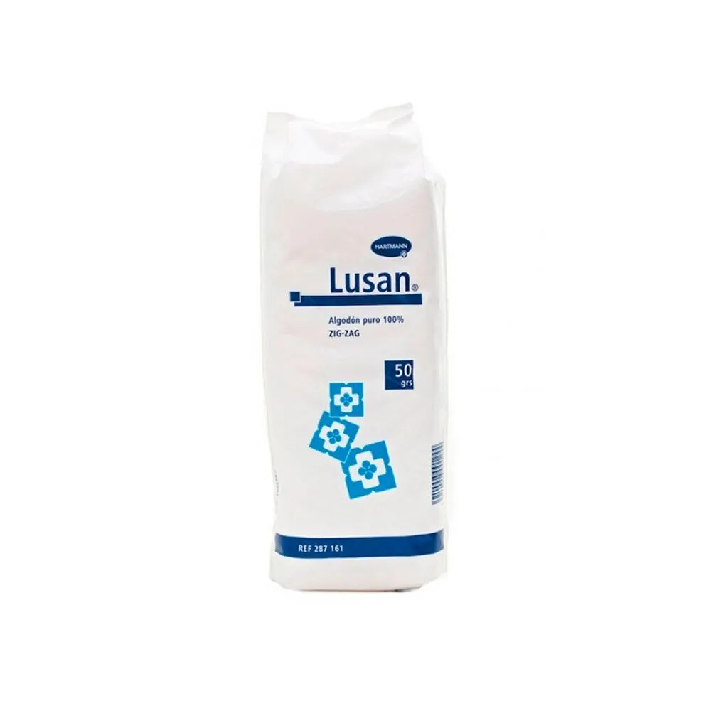 ALGODON ZIG-ZAG PURO LUSAN 1 UNIDAD 50 G