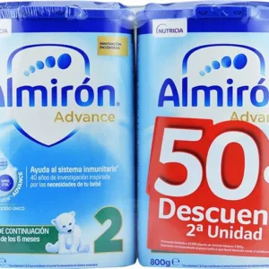 ALMIRON ADVANCE + PRONUTRA 2 2 ENVASES 800 G PACK AHORRO