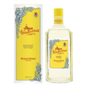 AGUA DE COLONIA CONCENTRADA ALVAREZ GOMEZ 1 ENVASE 750 ML