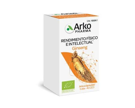 ARKOCAPSULAS GINSENG BIO 84 CAPSULAS