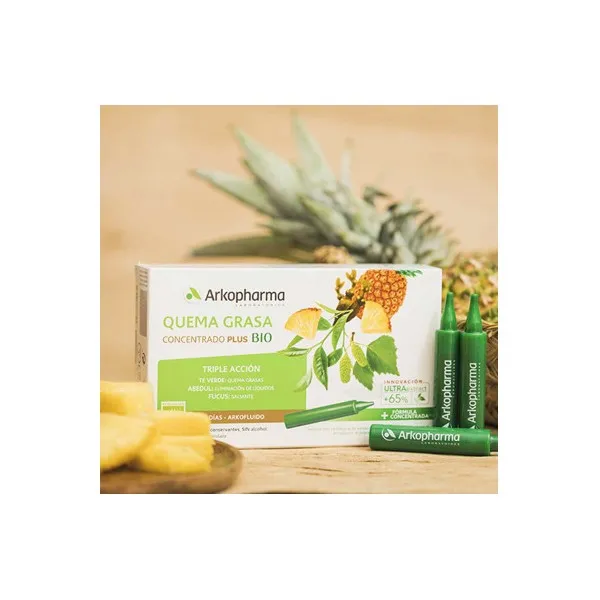 ARKOFLUIDO QUEMAGRASA 20 AMPOLLAS 15 ML ARKOFLUIDO QUEMAGRASA 20 AMPOLLAS 15 ML