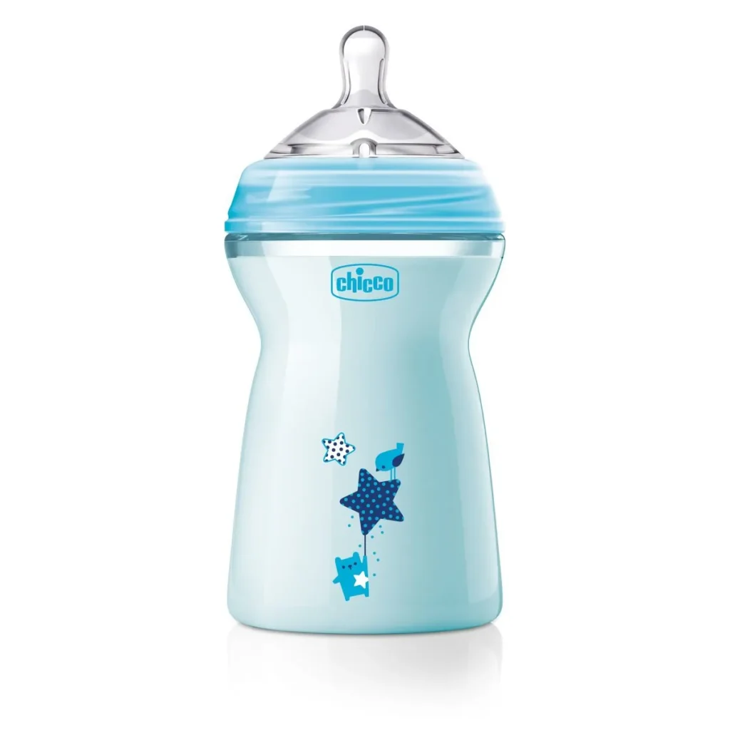BIBERON CHICCO NATFEEL B&W 6M+ 330ML
