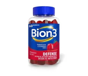 BION 3 DEFENSE 60 GUMMIES SABOR FRUTOS ROJOS