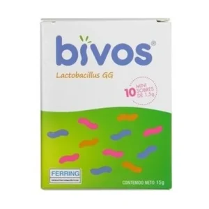 BIVOS LACTOBACILLUS RHAMNOSUS GG 10 MINISOBRES 1,5 G BIVOS LACTOBACILLUS RHAMNOSUS GG 10 MINISOBRES 1,5 G