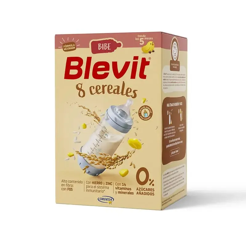 BLEVIT BIBE 8 CEREALES 1 ENVASE 500 G BLEVIT BIBE 8 CEREALES 1 ENVASE 500 G