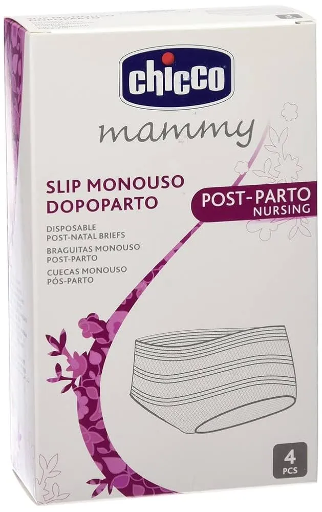 BRAGA POSTPARTO CHICCO MAMMY 4 UNIDADES MALLA TALLA UNICA BRAGA POSTPARTO CHICCO MAMMY 4 UNIDADES MALLA TALLA UNICA