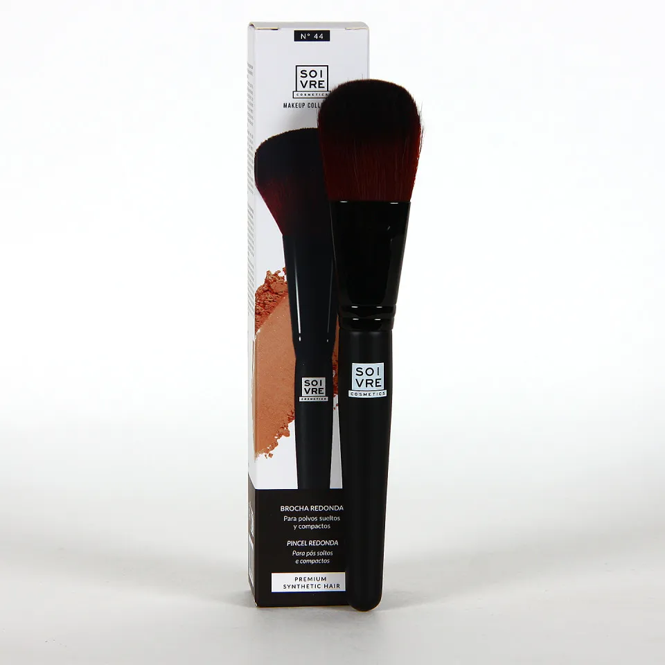BROCHA DE MAQUILLAJE SOIVRE COSMETICS 1 UNIDAD PLANA Nº 43