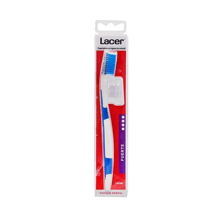 CEPILLO DENTAL ADULTO LACER FUERTE 1 UNIDAD CEPILLO DENTAL ADULTO LACER FUERTE 1 UNIDAD