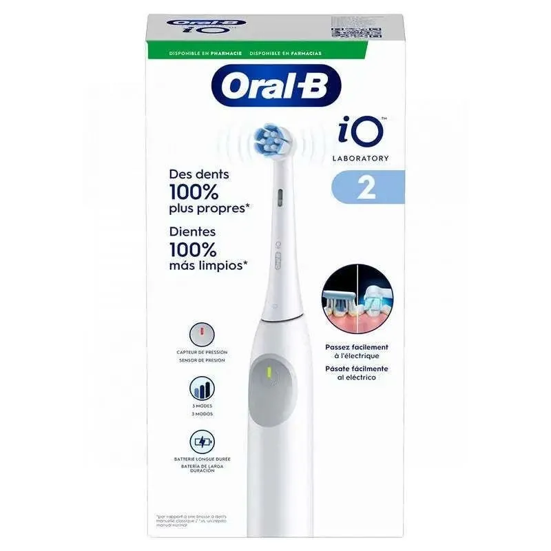 CEPILLO DENTAL ELECTRICO ORAL-B IO LABORATORY 2 1 UNIDAD COLOR BLANCO CEPILLO DENTAL ELECTRICO ORAL-B IO LABORATORY 2 1 UNIDAD COLOR BLANCO