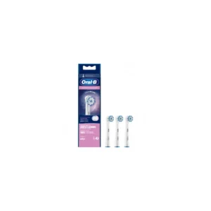 CEPILLO DENTAL ELECTRICO RECARGABLE ORAL-B SENSITIVE CLEAN RECAMBIO 3 UNIDADES