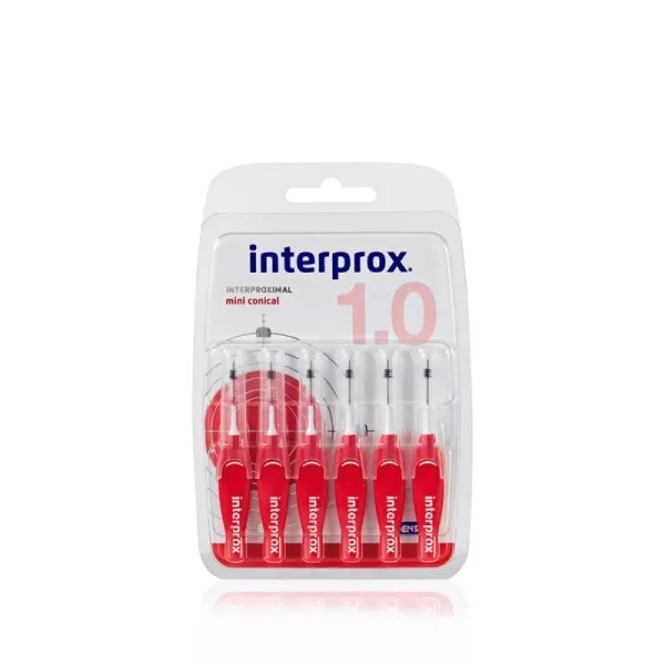 CEPILLO ESPACIO INTERPROXIMAL INTERPROX CONICO 6 UNIDADES CEPILLO ESPACIO INTERPROXIMAL INTERPROX CONICO 6 UNIDADES