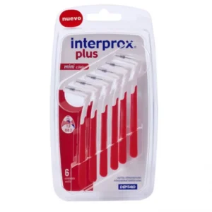 CEPILLO ESPACIO INTERPROXIMAL INTERPROX PLUS MINI CONICO 6 UNIDADES