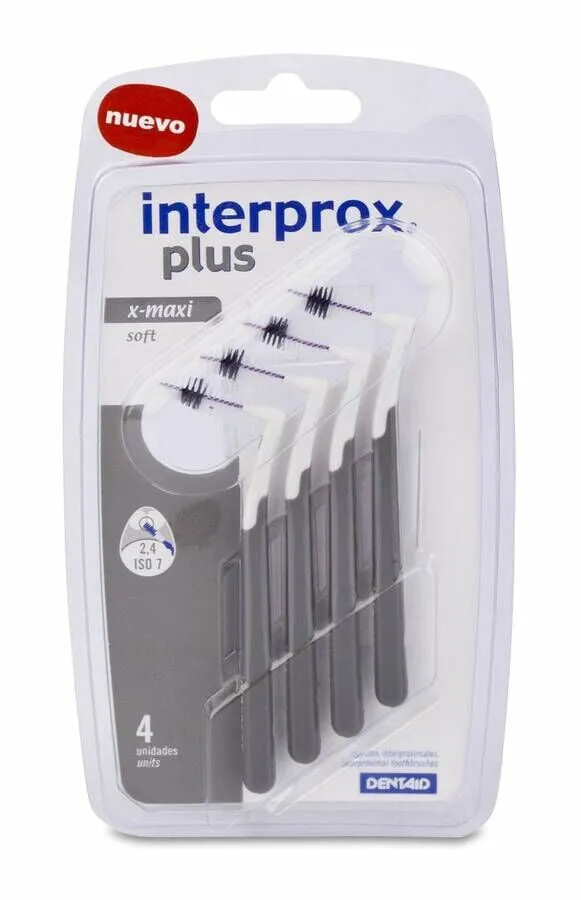 CEPILLO ESPACIO INTERPROXIMAL INTERPROX PLUS X-MAXI 4 U