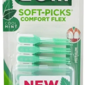 CEPILLO INTERDENTAL GUM SOFT-PICKS COMFORT FLEX MINT TALLA L 40 UNIDADES