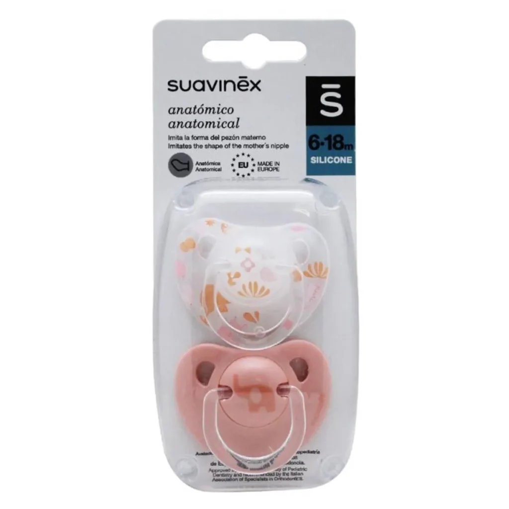 CHUPETE SILICONA ANATOMICO SUAVINEX EVOLUTION 6 – 18 MESES 1 UNIDAD