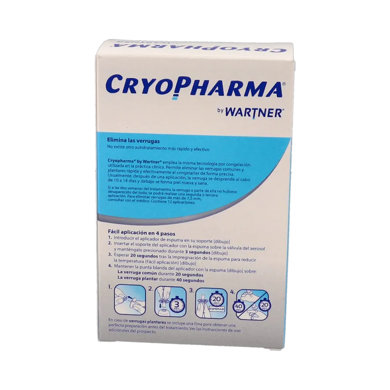 CRYOPHARMA BY WARTNER ANTIVERRUGAS 1 ENVASE 50 ML