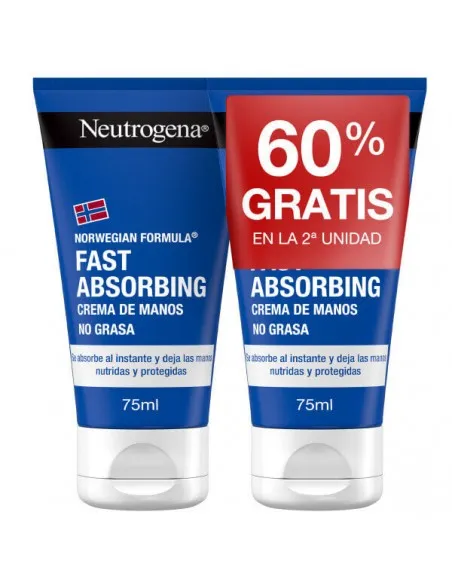 DUPLO NEUTROGENA CREMA DE MANOS 75 ML DUPLO NEUTROGENA CREMA DE MANOS 75 ML