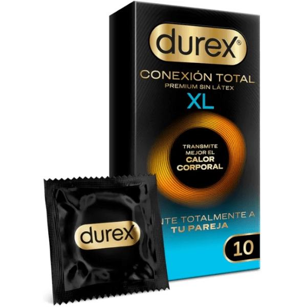 DUREX CONEXION TOTAL XL 10 PRESERVATIVOS