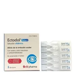 ECTODOL RETARD SOLUCION OFTALMICA 30 MONODOSIS 0,4 ML