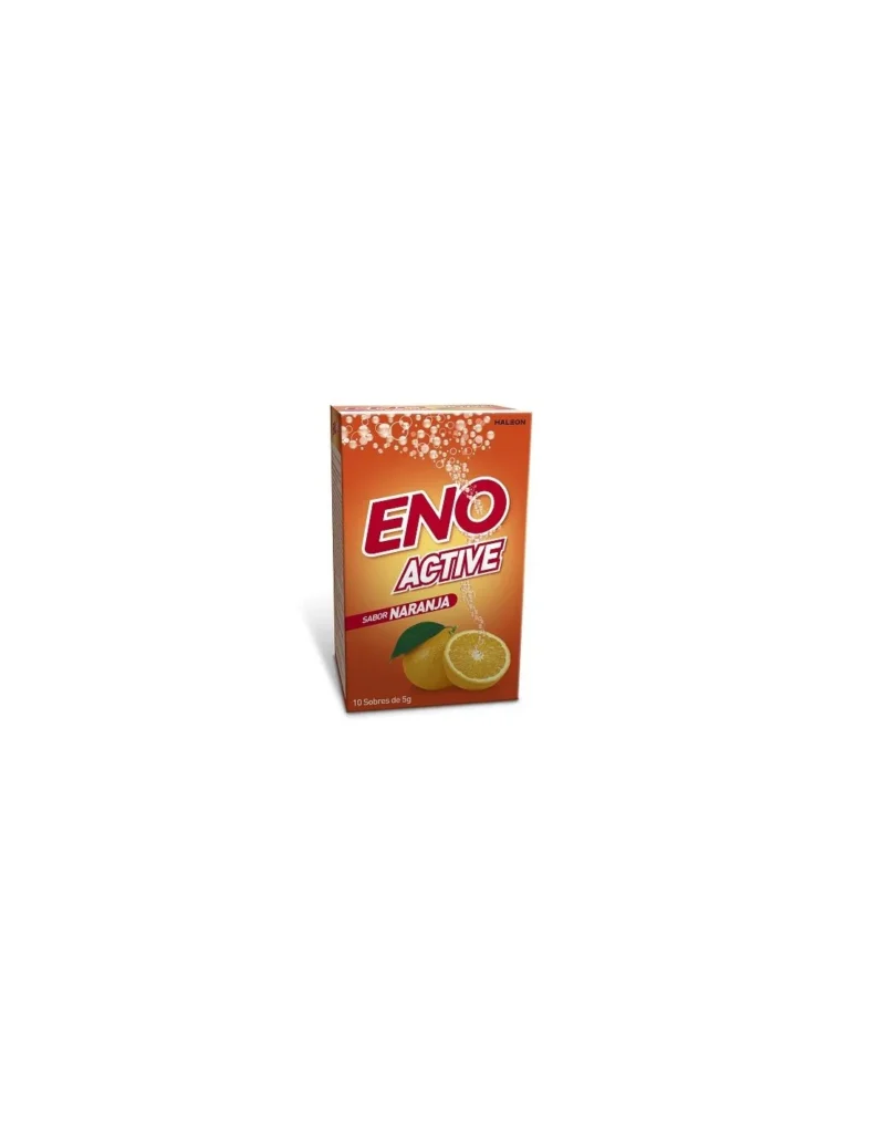 ENO ACTIVE 10 SOBRES 5 G SABOR NARANJA