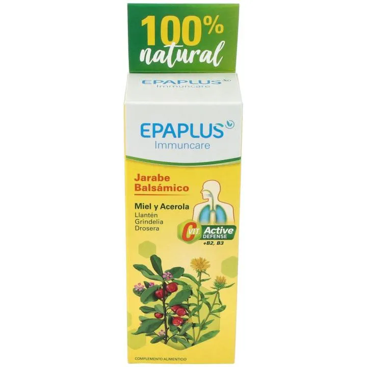 EPAPLUS JARABE BALSAMICO ADULTO 1 ENVASE 150 ML EPAPLUS JARABE BALSAMICO ADULTO 1 ENVASE 150 ML