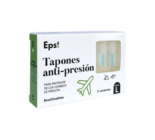 EPS! TAPON ANTIPRESION TALLA L 2 UD EPS! TAPON ANTIPRESION TALLA L 2 UD